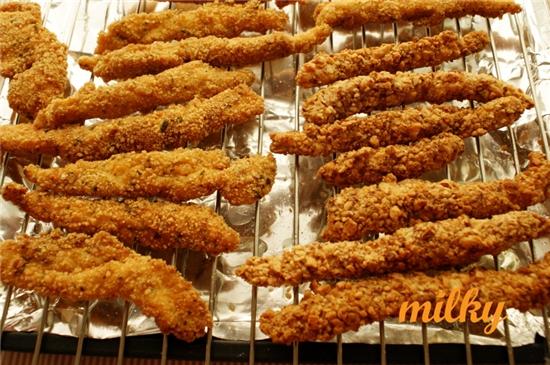 소리까지 맛있는 바삭한 치킨텐더