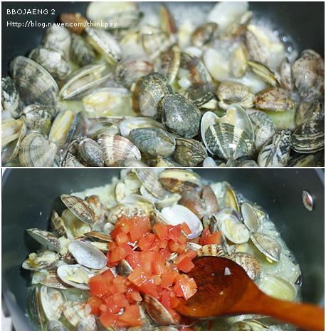 손쉽고 폼나게, 바지락 와인찜
