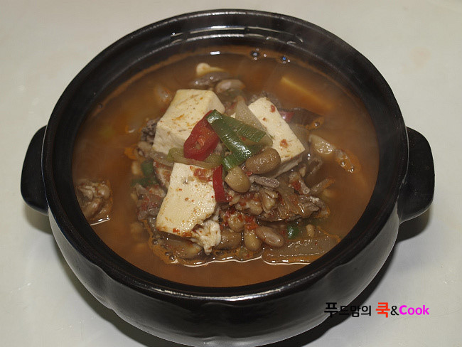 구수하고 맛있게 청국장찌개만드는법/청국장찌개