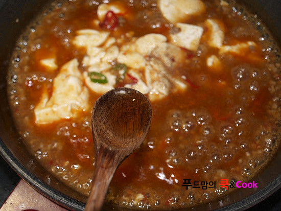 부드러운 맛에 반하는 마파순두부/마파두부