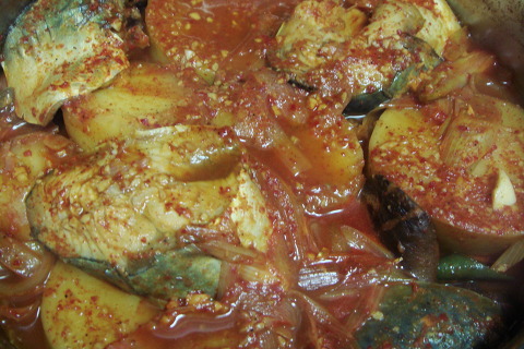 생고등어 맛있게 조려 먹기