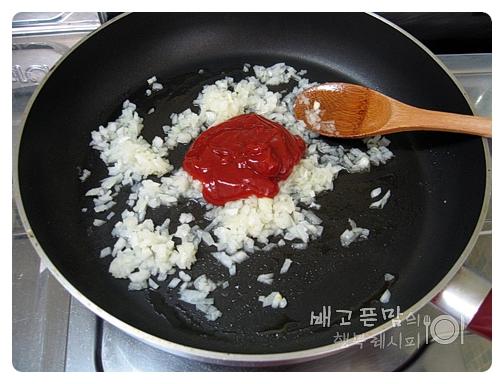 바베큐 치킨과 웨지감자