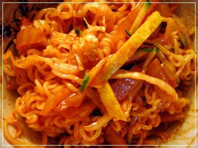 김치비빔라면