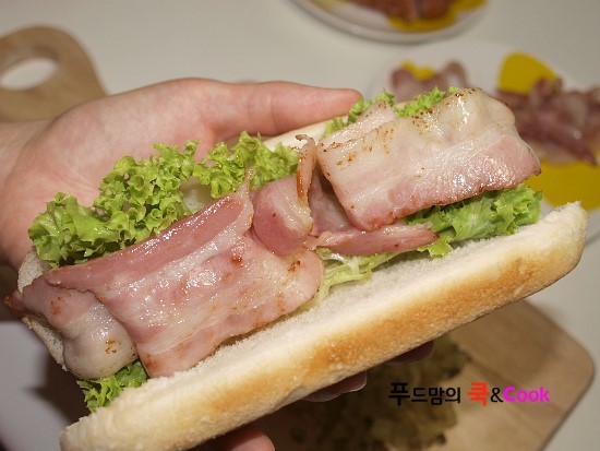 아메리칸 스타일~핫도그 샌드위치 도시락만들기