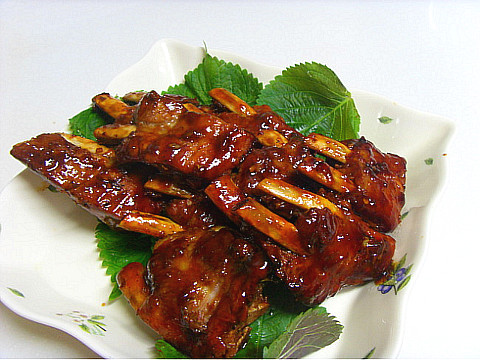 패밀리 레스토랑 부럽지 않은 맛 바베큐 폭립