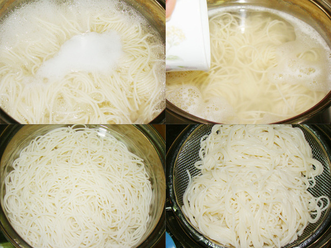 고소한 견과 콩국수