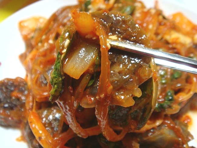 매콤한 신림동 순대볶음