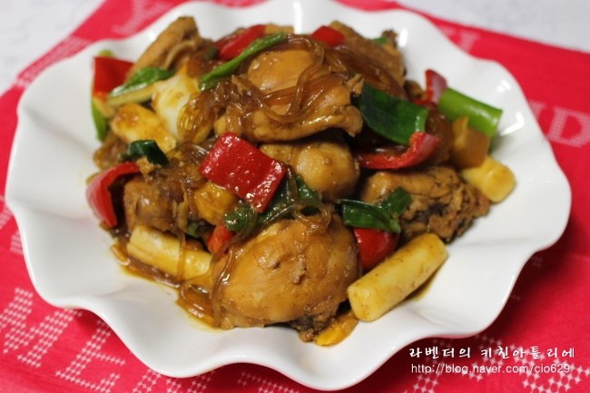 엄지찜닭 이미지